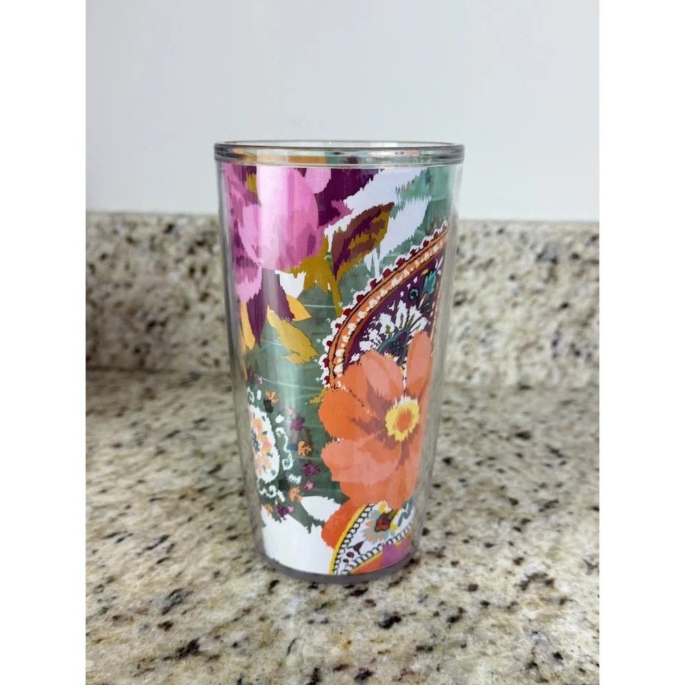 Tervis 16oz Tumbler Boho Multicolored Flowers Design